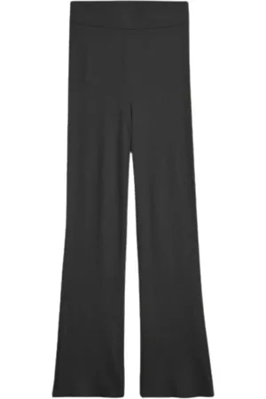 Tommy Hilfiger Tommy Jeans Sweatpants - TJW A-LINE RIB BADGE PANT black