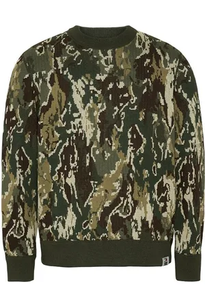 Tommy Hilfiger Tommy Jeans Sweater - TJM CAMO AOP SWEATER patterned