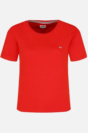 Tommy Hilfiger Tommy Jeans T-shirt - TJW SOFT JERSEY TEE red