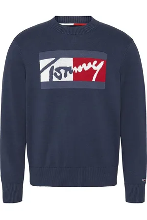 Tommy Hilfiger Tommy Jeans Sweater - TJM BRANDED SWEATER blue