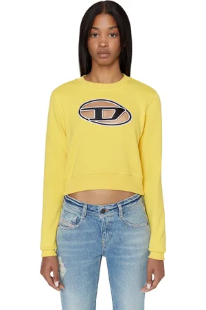 Diesel Sweatshirt - F-SLIMMY-E3 SWEAT-SHIRT yellow