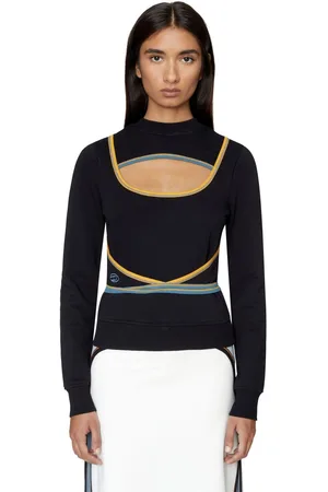 Diesel Sweatshirt - F-CROSSETTE SWEAT-SHIRT black