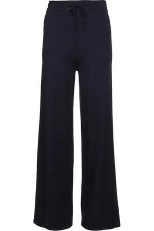 Tommy Hilfiger Sweatpants - WIDE LEG PANT blue