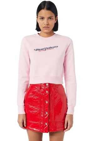 Diesel Sweatshirt -F-SLIMMY-IND SWEAT-SHIRT pink