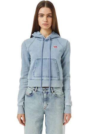 Diesel Sweatshirt - D-ANGY-HOOD-NE SWEAT-SHIRT blue