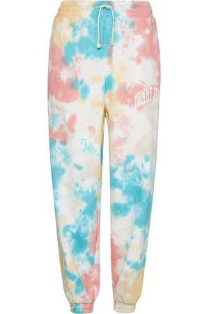 Tommy Hilfiger Tommy Jeans Sweatpants - TJW MULTI TIE DYE SWEATPANT white
