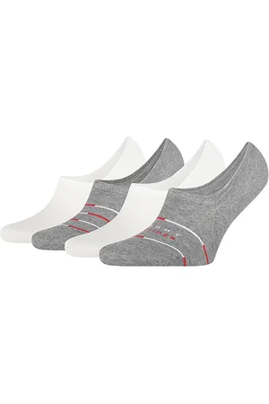 Tommy Hilfiger Socks - TH MEN FOOTIE HIGH CUT GIFTBOX 4P multicolor