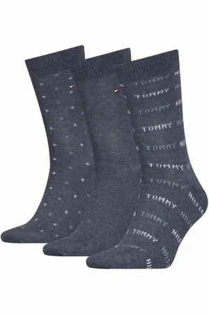 Tommy Hilfiger Socks - TH MEN SOCK 3P GIFTBOX blue