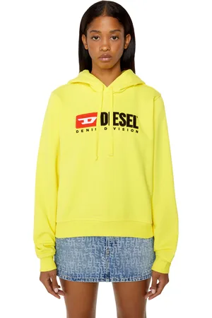 Diesel Sweatshirt - F-REGGY-HOOD-DIV SWEAT-SHIRT yellow