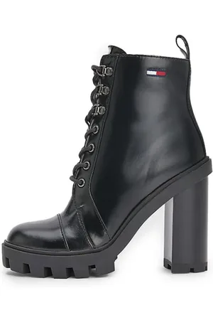 Tommy Hilfiger Boots - TOMMY JEANS HEELED B black