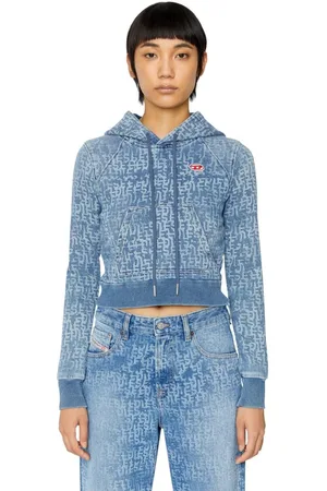 Diesel Sweatshirt - D-ANGY-HOOD-NE SWEAT-SHIRT blue