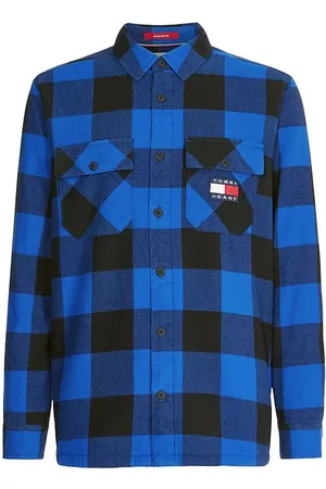 Tommy Hilfiger Tommy Jeans Shirt - TJM SHERPA FLANNEL O Blue