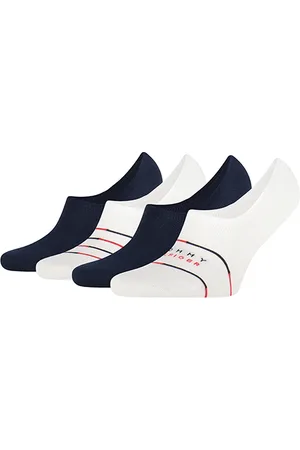 Tommy Hilfiger Socks - TH MEN FOOTIE HIGH CUT GIFTBOX 4P multicolor