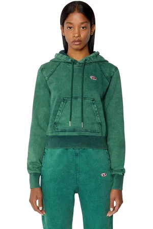 Diesel Sweatshirt - D-ANGY-HOOD-NE SWEAT-SHIRT green