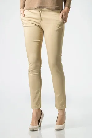 Tommy Hilfiger Trousers - SILVANA T8 SKINNY CHINO brown