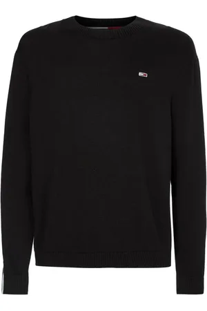 Tommy Hilfiger Tommy Jeans Sweater - TJM TOMMY TAPE SWEATER black