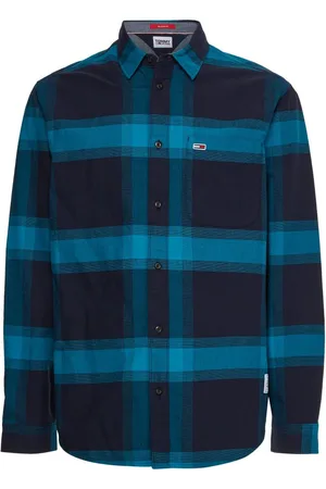 Tommy Hilfiger Tommy Jeans Shirt - TJM BUFFALO CHECK SHIRT blue