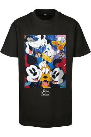 Mister Tee Dětské tričko Disney 100 Mickey & Friends černé