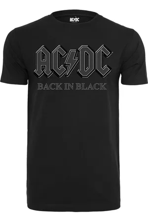 Merchcode ACDC Back In Black Tee černé