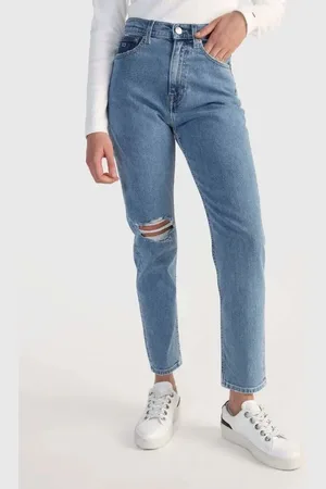 Tommy Hilfiger Tommy Jeans Jeans - IZZIE HR SLIM ANKLE CF6115 blue