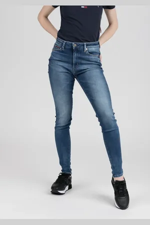 Tommy Hilfiger Tommy Jeans Jeans - TJ 2008 HIGH RISE SUPER SKNY MNM blue
