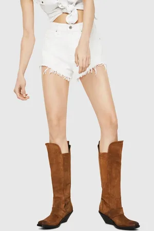 Diesel 9011 S.P.A.,BREGANZE Shorts - DEHIGWY SHORTS white