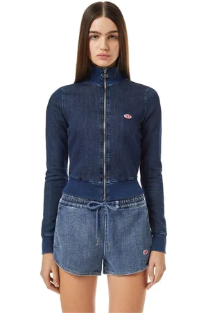 Diesel Jacket - D-EMY-NE SWEAT-SHIRT blue