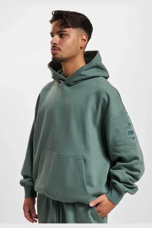 DEF Pánská mikina Workation Hoody zelená