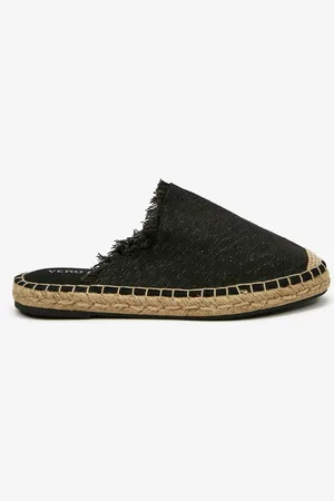 VERO MODA Černé pantofle Teline