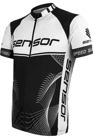 Sensor Pánský dres Cyklo Team Up Black/White