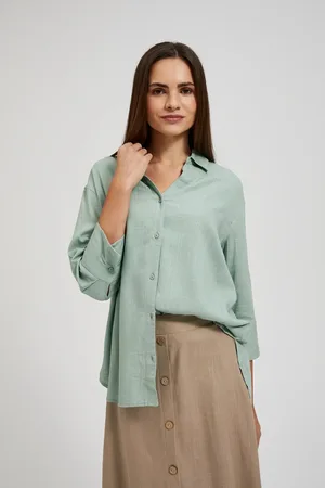 MOODO Dámská košile - olivová