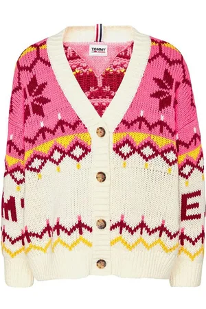 Tommy Hilfiger Tommy Jeans Sweater - TJW FAIRISLE CARDIGAN colourful