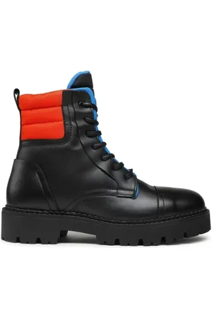 Tommy Hilfiger Tommy Jeans Boots - PADDED LACE UP HERIT black