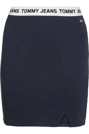 Tommy Hilfiger Tommy Jeans Skirt - TJW LOGO WAISTBAND HWK SKIRT blue