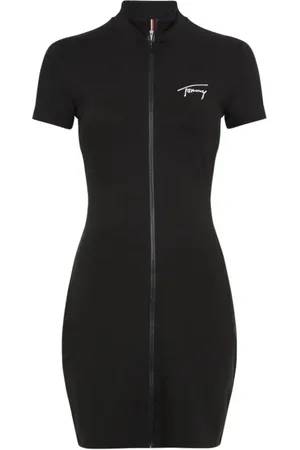 Tommy Hilfiger Tommy Jeans Dress - TJW TOMMY SIGNATURE BODYCON black