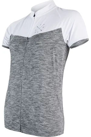 Sensor Dámský cyklistický dres Cyklo Motion Grey/White