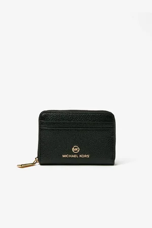 Michael Kors Černá dámská kožená peněženka Jet Set Charm - Dámské