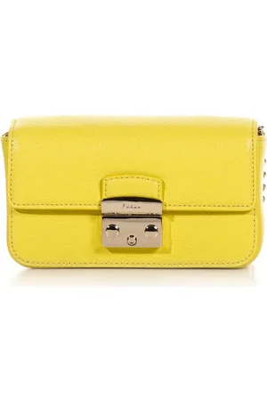 Furla Handbag - METROPOLIS MINI CROSSBODY yellow