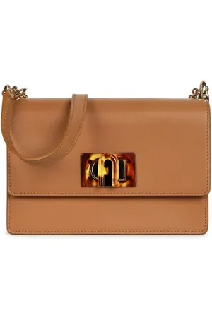 Furla Handbag - 1927 MINI CROSSBODY 20 - VITELLO SELLA LUX brown