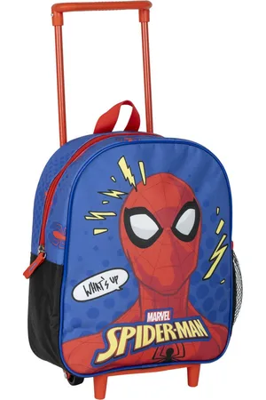 SPIDERMAN KIDS BACKPACK TROLLEY SCHOOL