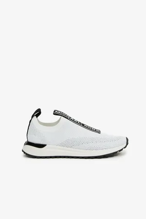 Michael Kors Bílé dámské slip on tenisky Bodie - Dámské