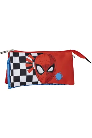 SPIDERMAN PENCIL CASE 3 COMPARTMENTS