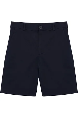 Trendyol Navy Blue Slim Fit Gabardine Woven Shorts & Bermuda