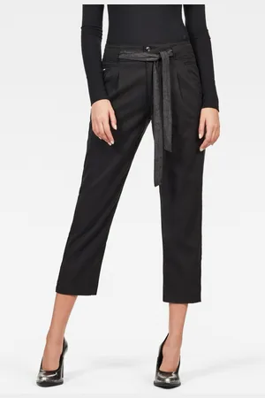 G-Star G-STAR Pants - Chisel mid bf ankle chino wmn black