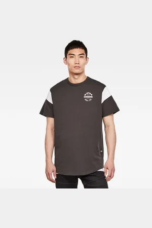 G-Star G-STAR T-shirt - Sport panel originals logo gr r t with green-anthracite