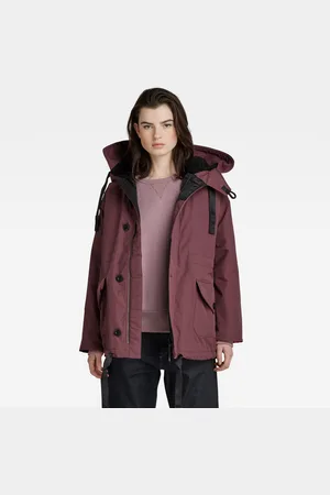 G-Star G-STAR Coat - Mid parka wmn purple