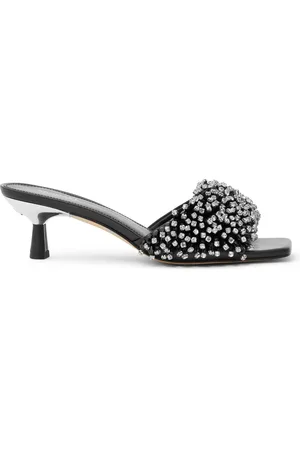 Michael Kors Flip-flops - SINGLE SOLE AMAL KITTEN SANDAL black