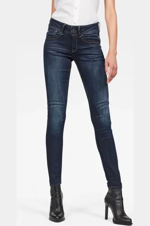 G-Star Jeans - G-STAR Lynn Mid Skinny Wmn Dark Blue