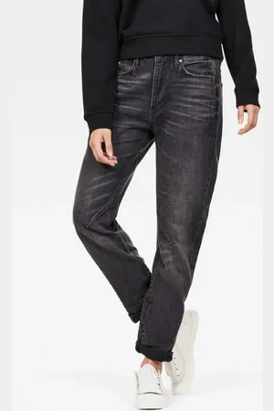 G-Star Jeans - G-STAR Arc 2.0 3D Mid Boyfriend Wmn Grey-Black