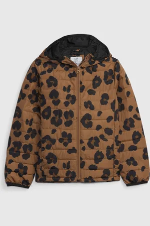 GAP Dětská lehká bunda leopard - Holky